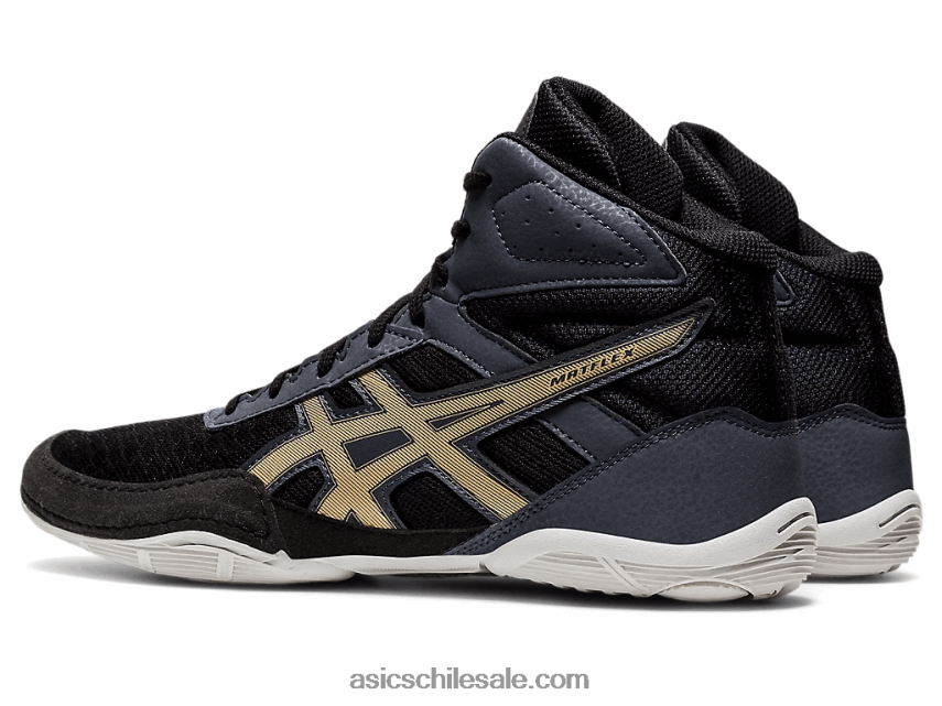 hombres Asics matflex 6 R8N4462062 negro/champán