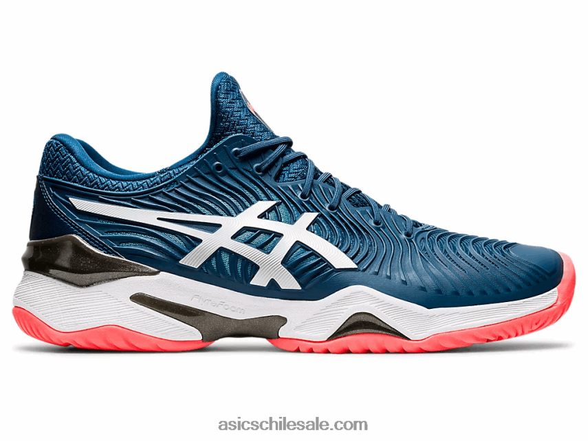 hombres Asics corte ff 2 R8N4462065 mako azul/blanco