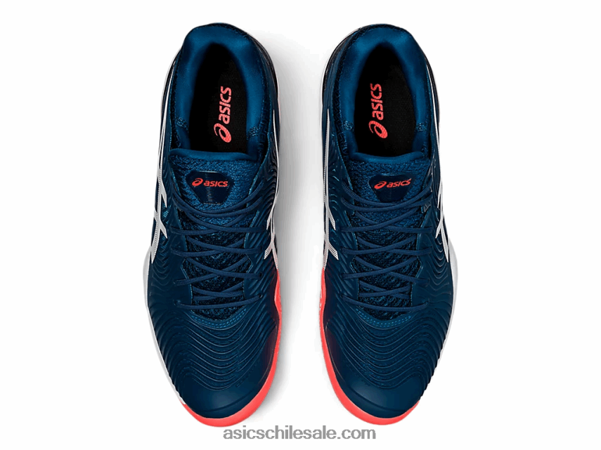 hombres Asics corte ff 2 R8N4462065 mako azul/blanco