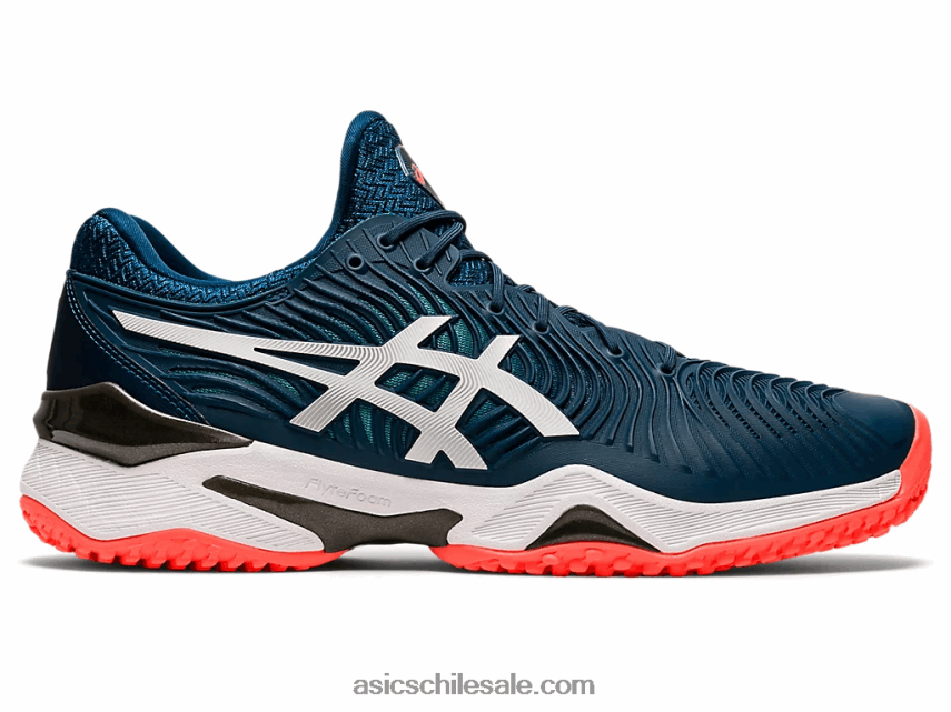 hombres Asics corte ff 2 oct R8N4461236 mako azul/blanco