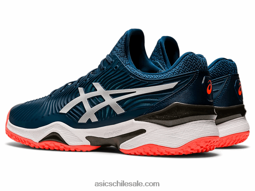 hombres Asics corte ff 2 oct R8N4461236 mako azul/blanco