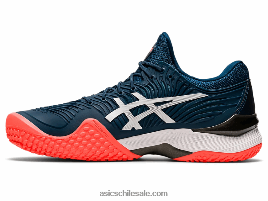 hombres Asics corte ff 2 oct R8N4461236 mako azul/blanco