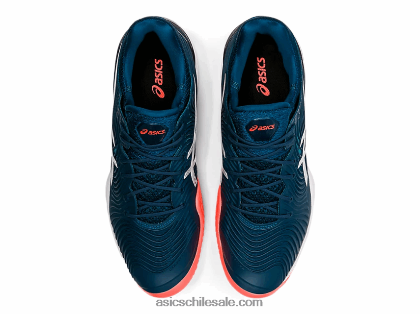 hombres Asics corte ff 2 oct R8N4461236 mako azul/blanco