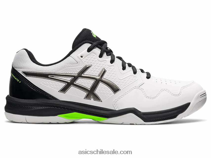 hombres Asics gel dedicado 7 R8N4461662 blanco/bronce