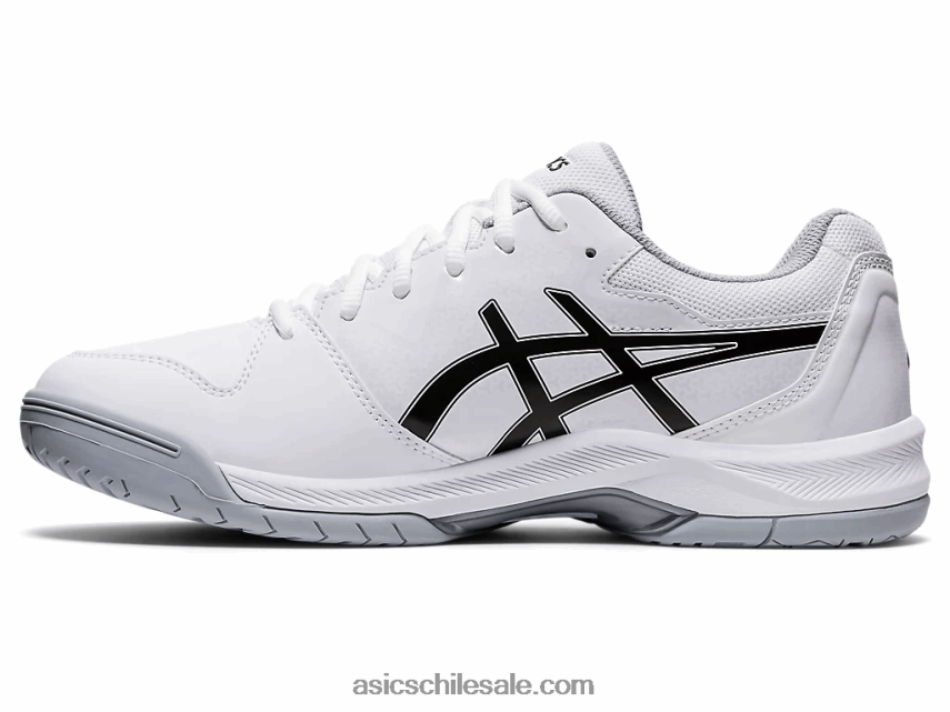 hombres Asics gel dedicado 7 R8N4461771 blanco negro