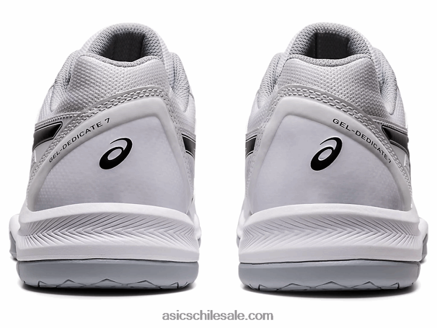 hombres Asics gel dedicado 7 R8N4461771 blanco negro