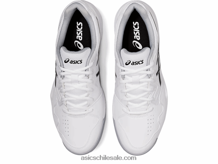 hombres Asics gel dedicado 7 R8N4461771 blanco negro