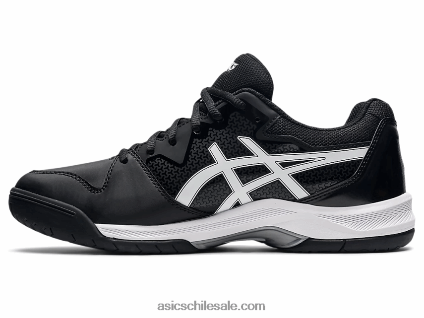 hombres Asics gel dedicado 7 R8N4461773 blanco negro