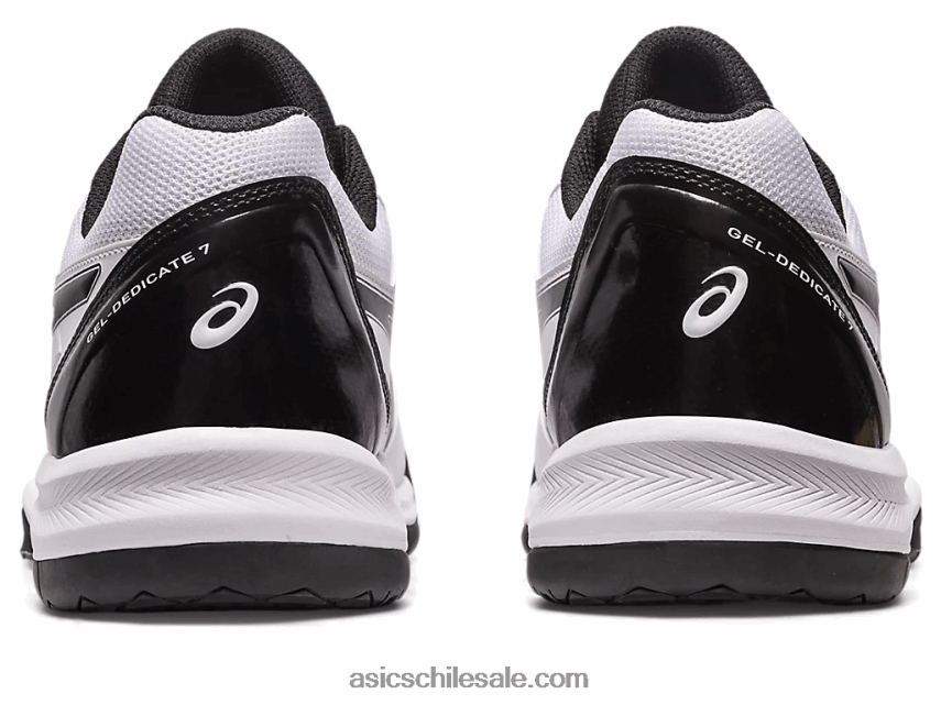 hombres Asics gel dedicado 7 R8N446517 blanco/rosa fuerte