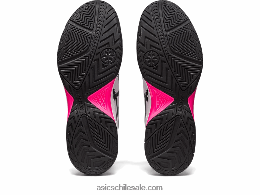 hombres Asics gel dedicado 7 R8N446517 blanco/rosa fuerte