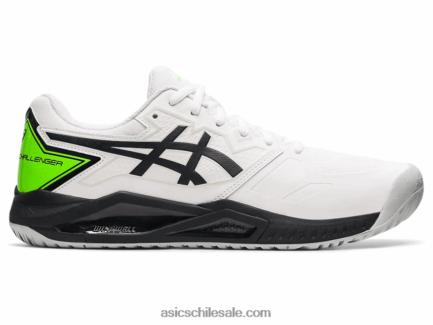 hombres Asics gel-desafiador 13 R8N4461161 gecko blanco/verde