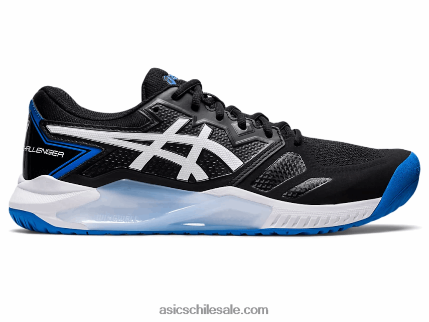 hombres Asics gel-desafiador 13 R8N4461163 negro/azul eléctrico