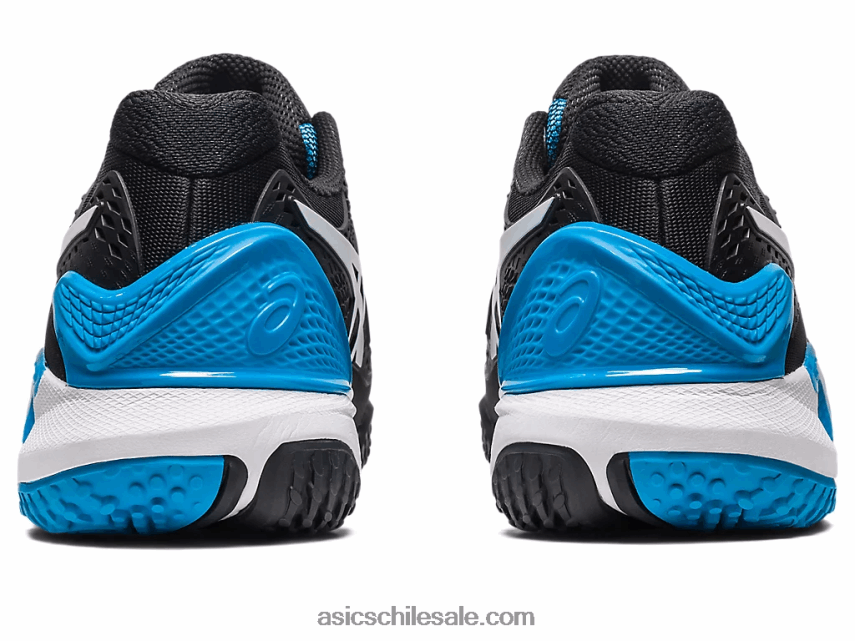 hombres Asics gel-resolución 9 oc de ancho R8N446567 blanco negro