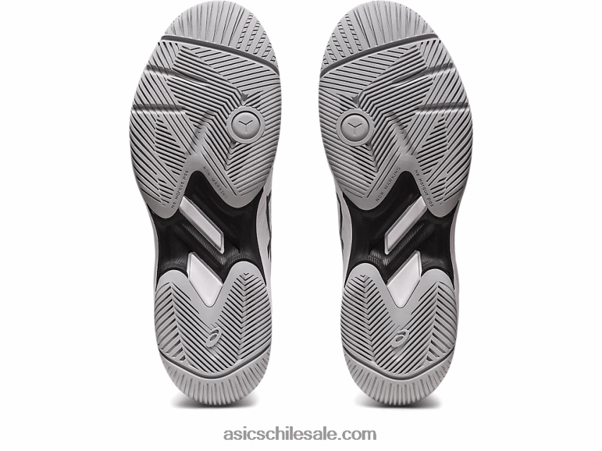 hombres Asics juego de gel 9 R8N446440 blanco negro
