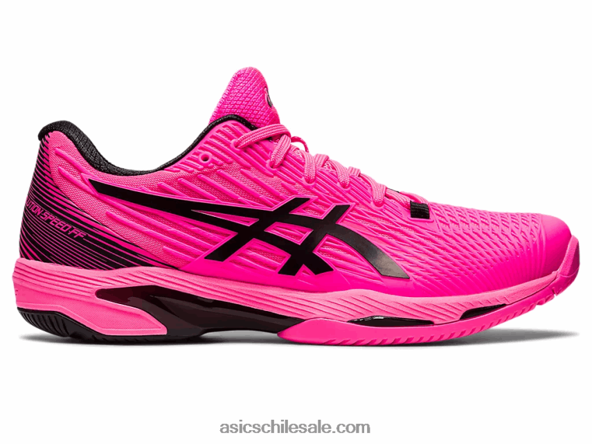 hombres Asics velocidad de solución ff 2 R8N44648 rosa intenso/negro