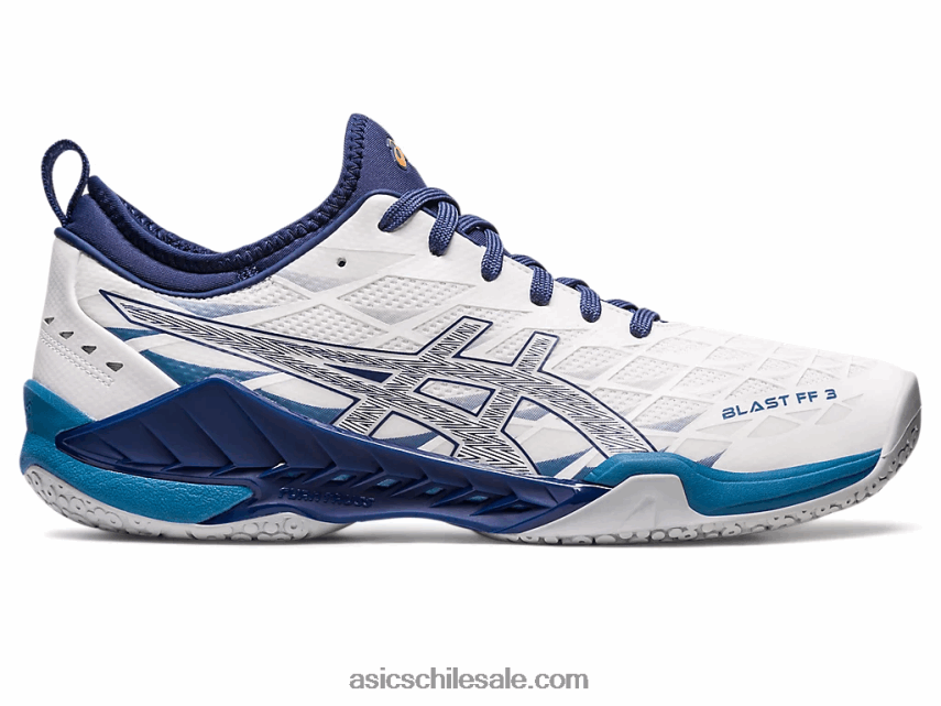 hombres Asics explosión ff 3 R8N4461134 océano blanco/profundo