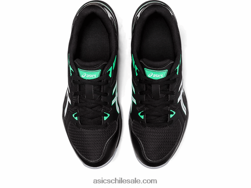 hombres Asics gel-cohete 10 R8N4461150 negro/hoja nueva