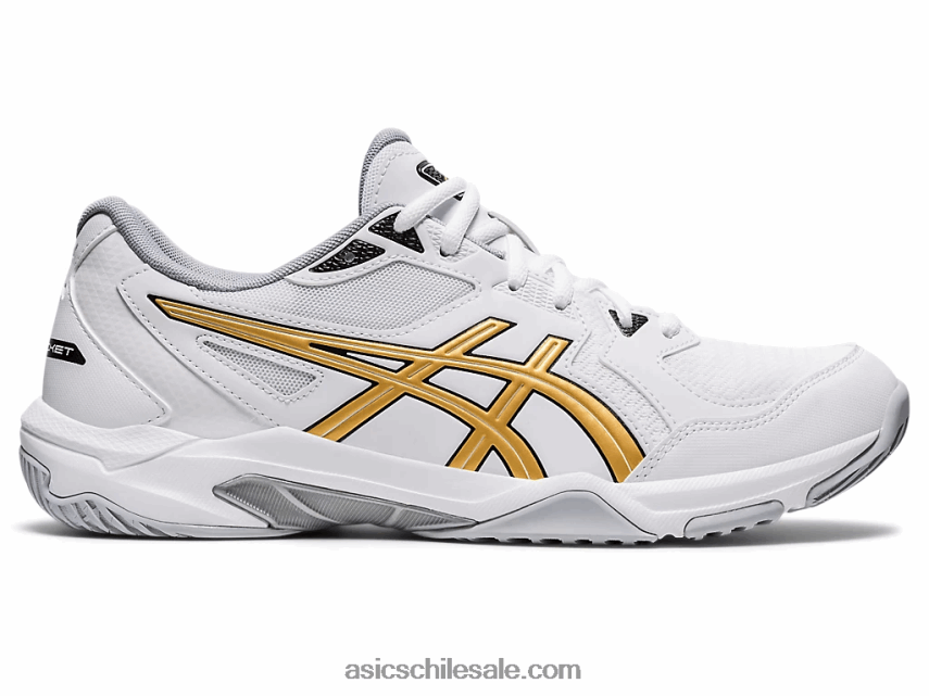 hombres Asics gel-cohete 10 R8N4461890 oro blanco/puro