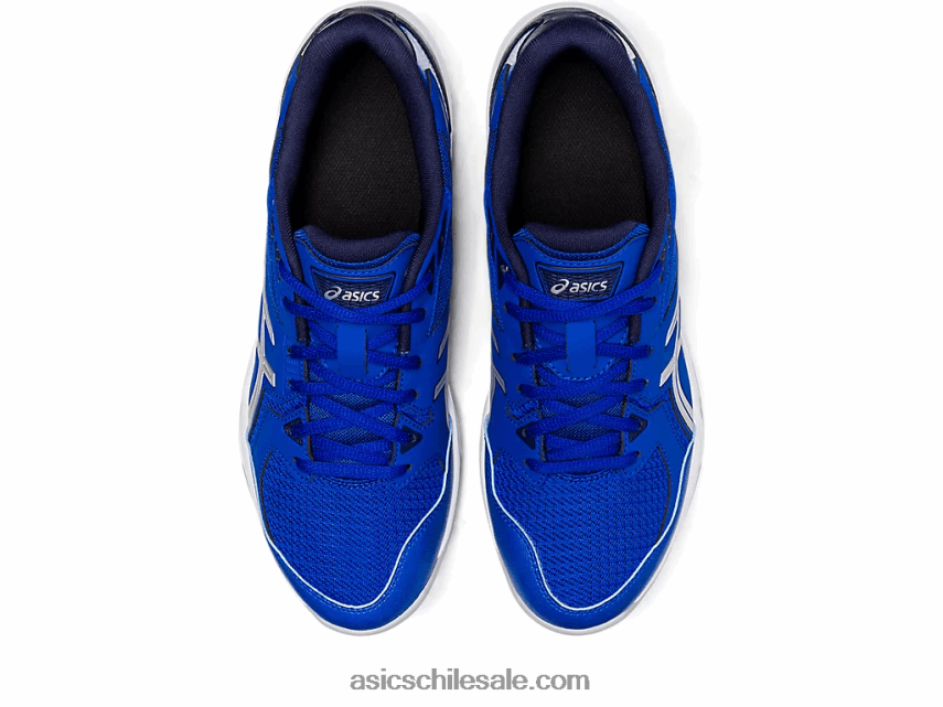 hombres Asics gel-cohete 10 R8N446897 azul/plata pura