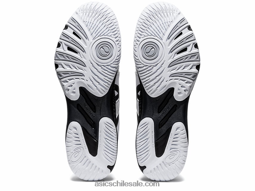 hombres Asics netburner balístico ff 2 R8N4461872 blanco/bronce