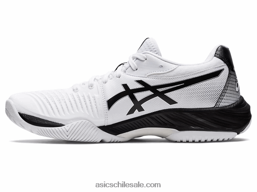 hombres Asics netburner balístico ff 3 R8N4461159 blanco negro