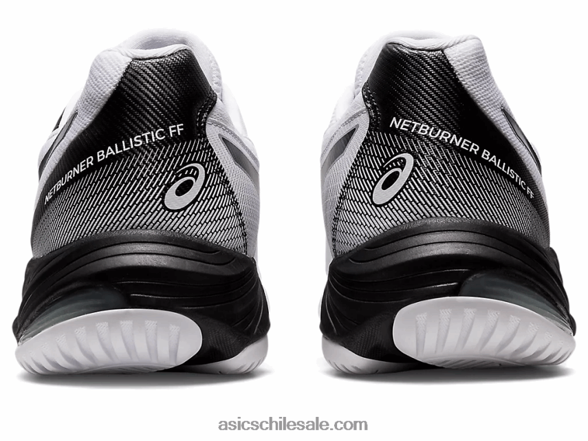 hombres Asics netburner balístico ff 3 R8N4461159 blanco negro