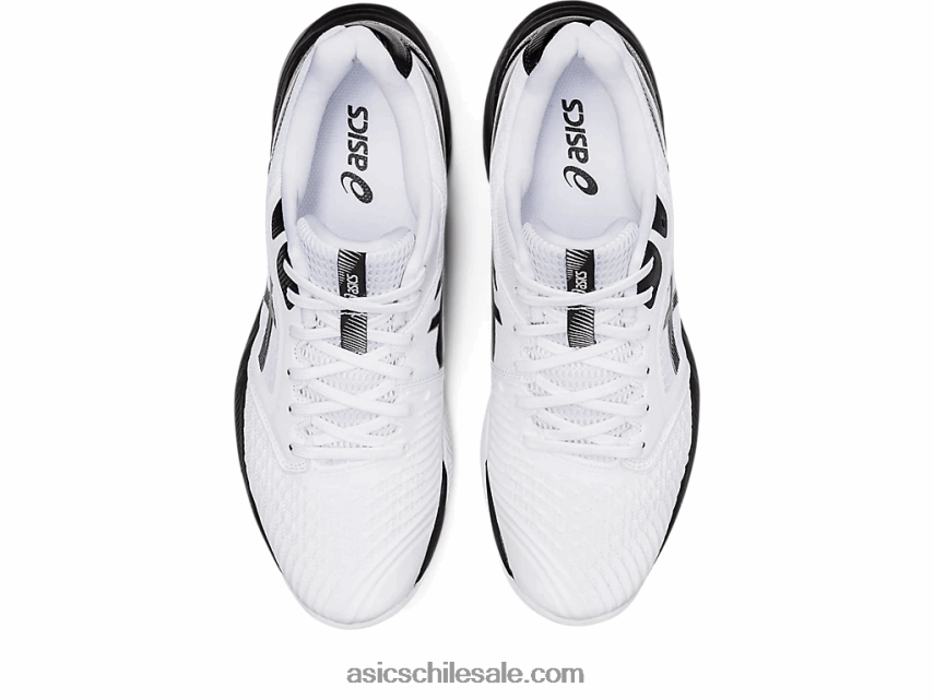 hombres Asics netburner balístico ff 3 R8N4461159 blanco negro