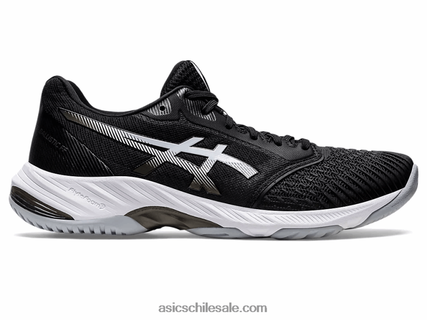 hombres Asics netburner balístico ff 3 R8N4461162 blanco negro