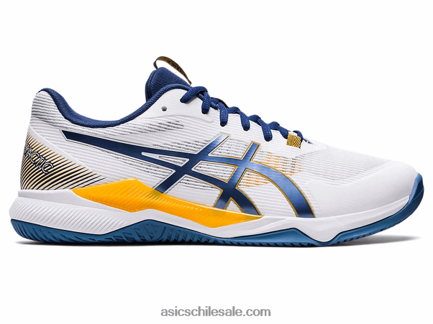 hombres Asics táctica de gel R8N4461132 océano blanco/profundo