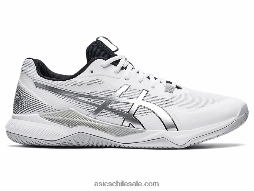 hombres Asics táctica de gel R8N4461561 blanco/plata pura