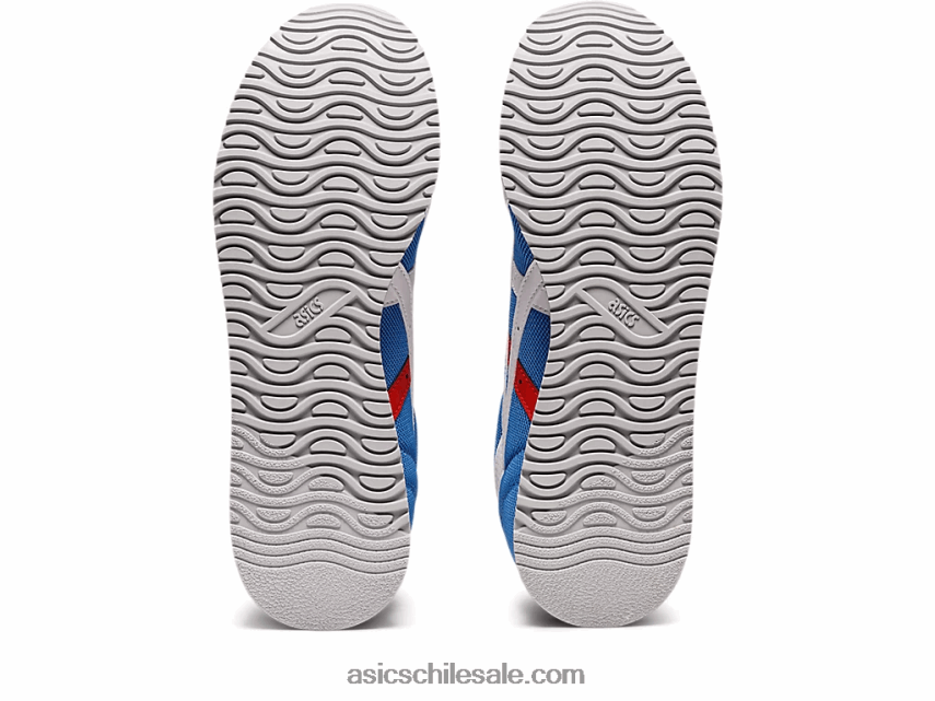 hombres Asics corredor de tigre R8N4461188 costa azul/blanco