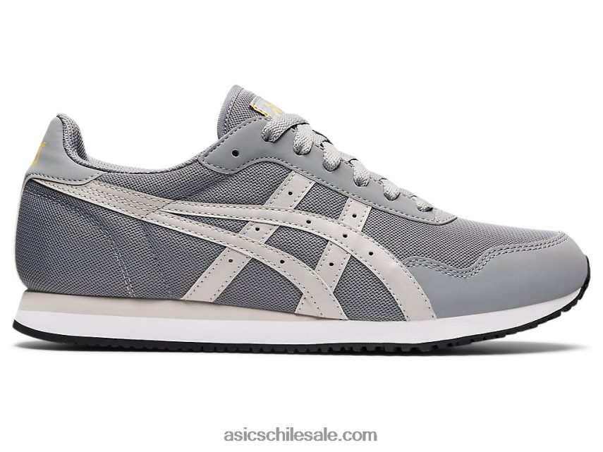 hombres Asics corredor de tigre R8N4461272 yeso/gris ostra