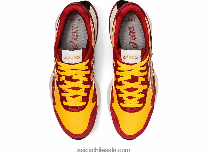 hombres Asics corredor x81 R8N4461093 miel/burdeos