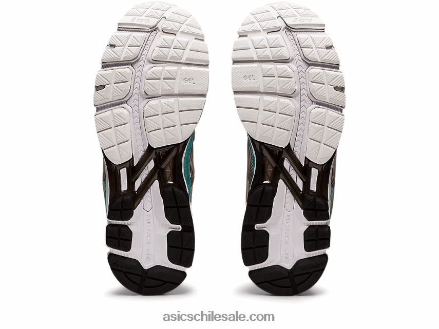 hombres Asics entrenador gel-kayano 21 R8N4461545 verde azulado/plata pura