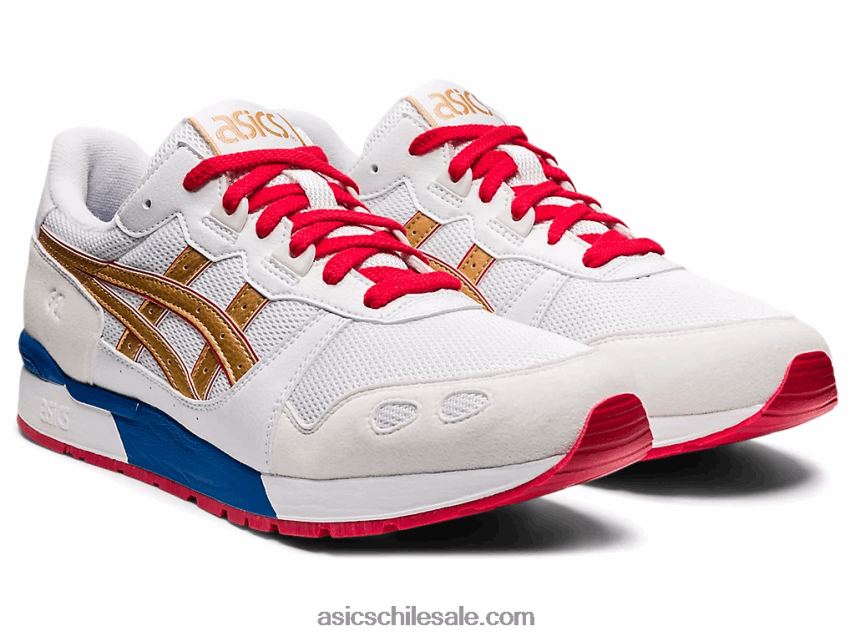 hombres Asics gel-lyte R8N4461744 oro blanco/puro
