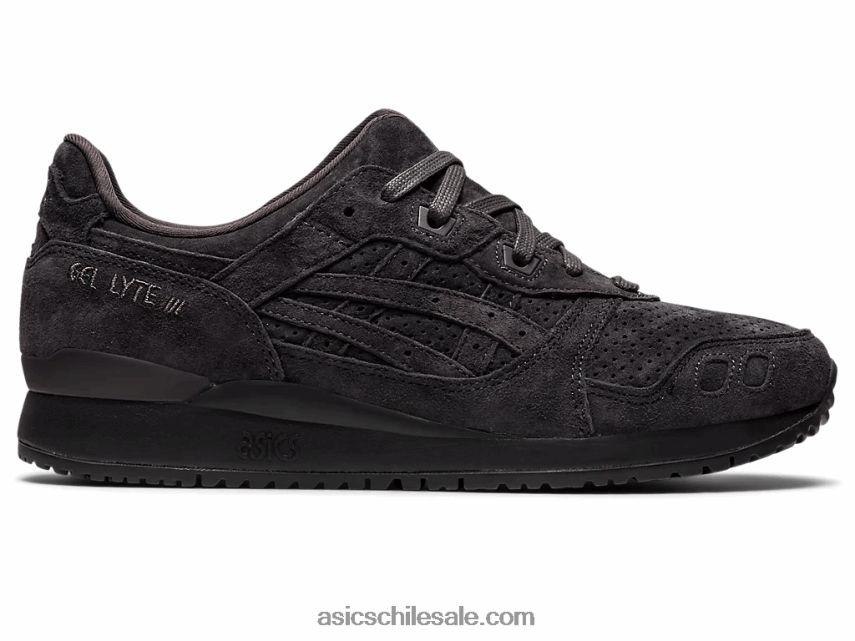 hombres Asics gel-lyte iii R8N446727 gris obsidiana