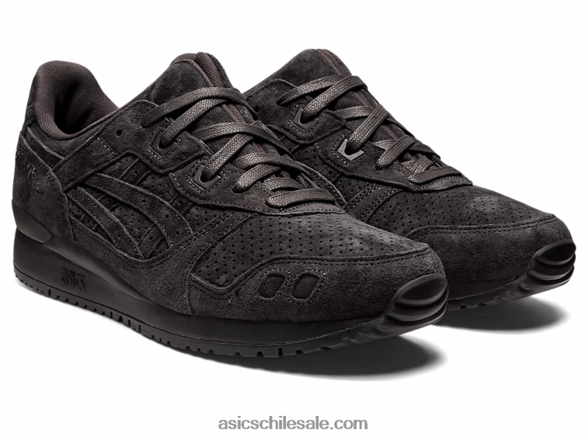 hombres Asics gel-lyte iii R8N446727 gris obsidiana