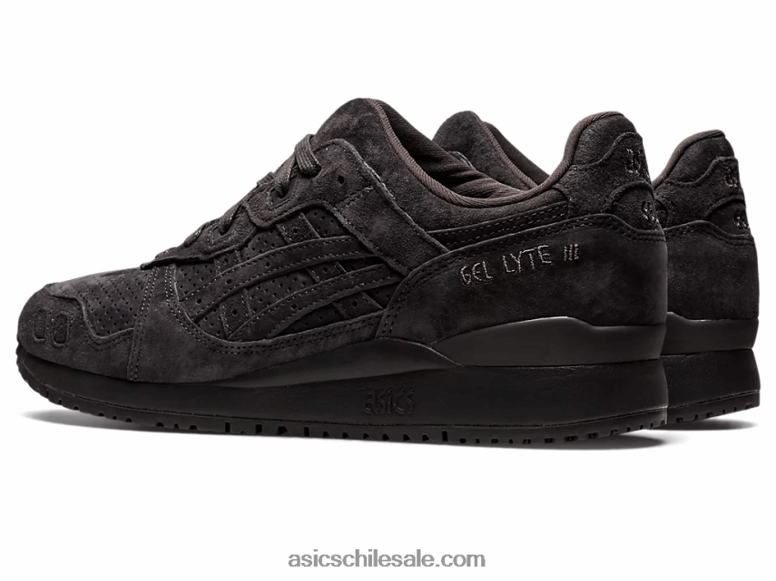 hombres Asics gel-lyte iii R8N446727 gris obsidiana