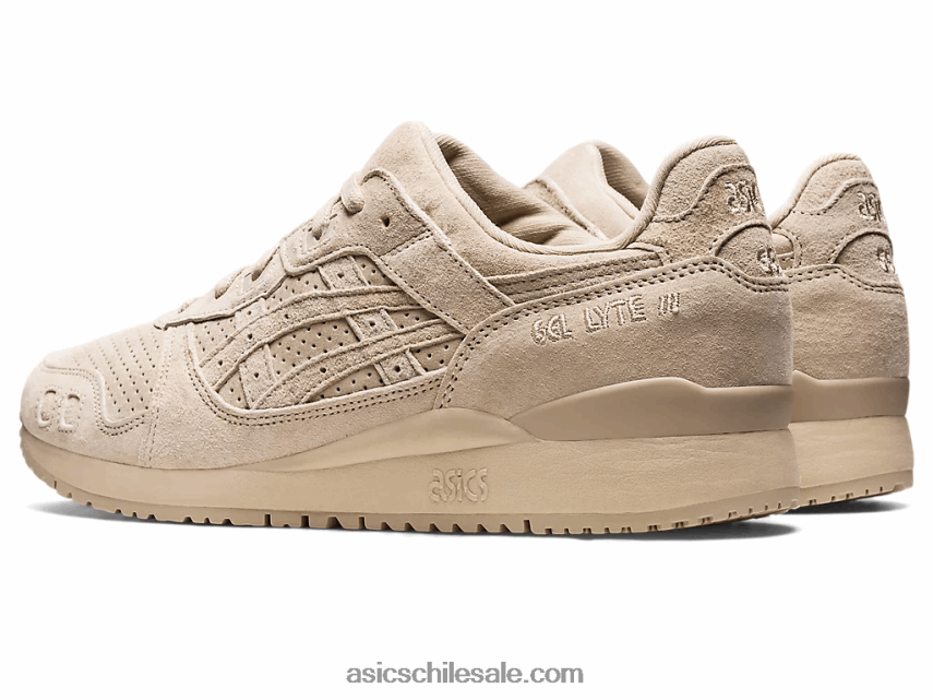 hombres Asics gel-lyte iii R8N446728 pluma gris