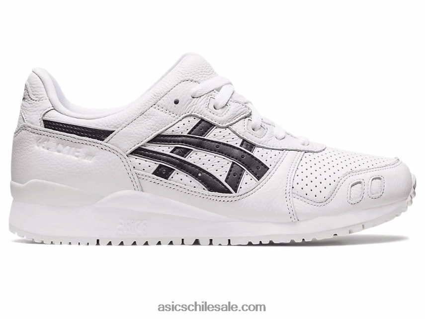 hombres Asics gel-lyte iii og R8N4461013 blanco negro