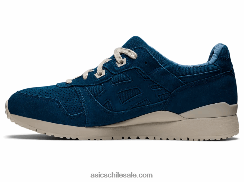 hombres Asics gel-lyte iii og R8N4461294 índigo claro/gris humo
