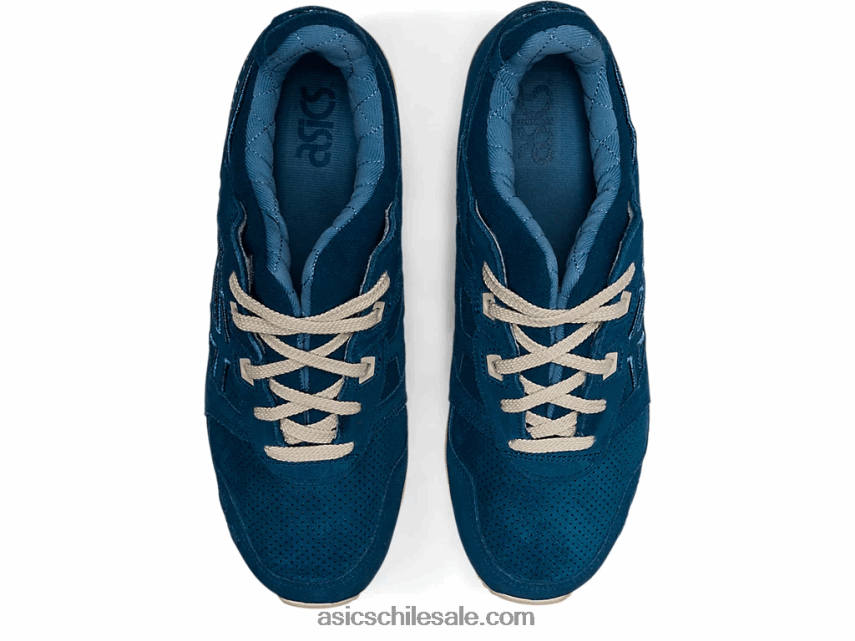 hombres Asics gel-lyte iii og R8N4461294 índigo claro/gris humo