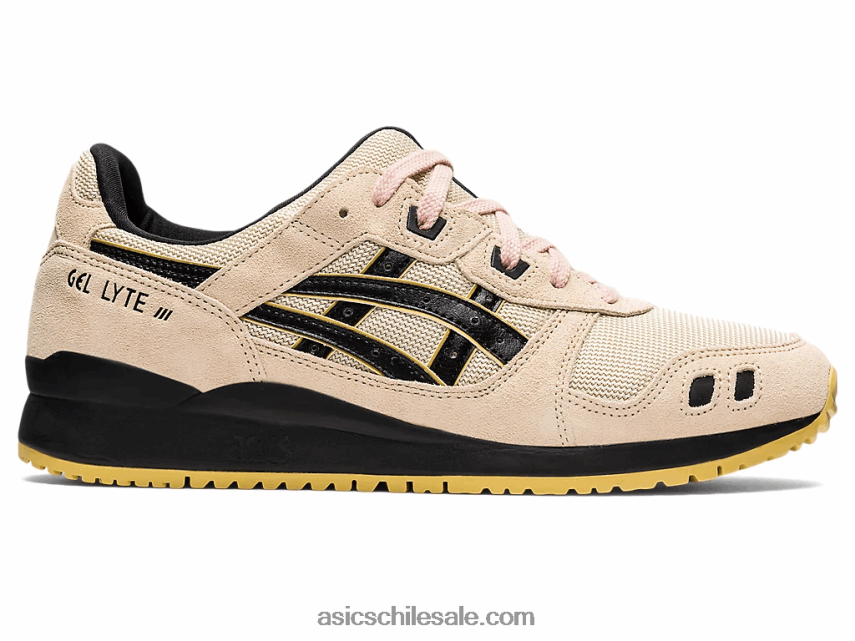 hombres Asics gel-lyte iii og R8N4461302 vainilla/negro