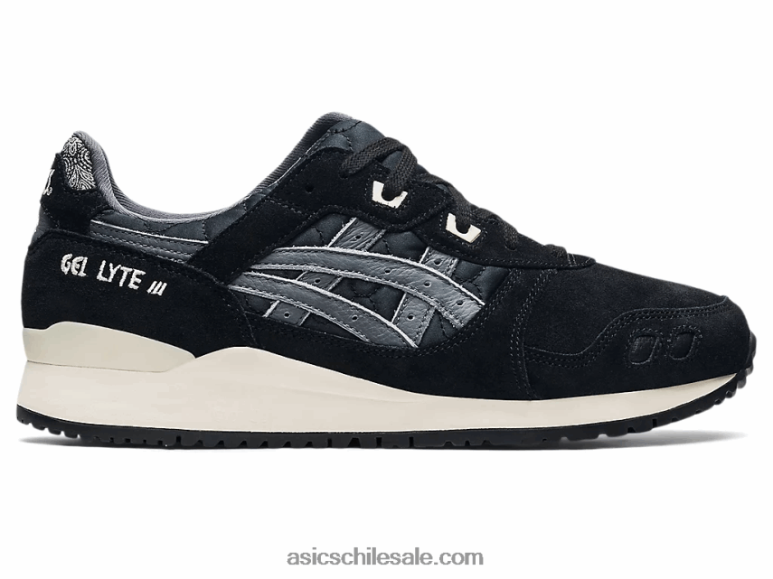 hombres Asics gel-lyte iii og R8N4461713 negro/crema