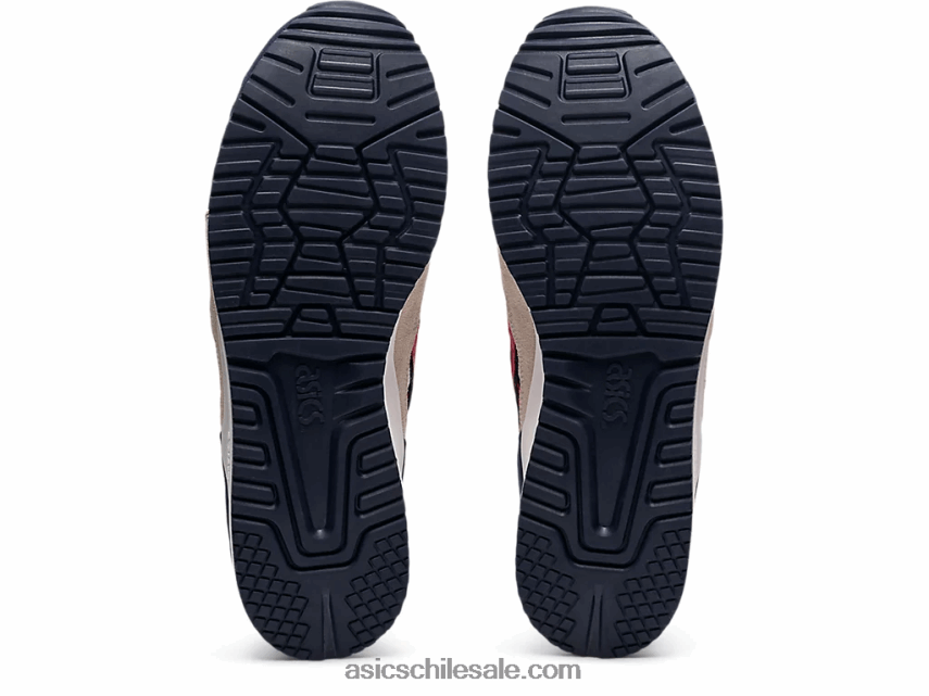 hombres Asics gel-lyte iii og R8N4461903 blanco/rojo clásico