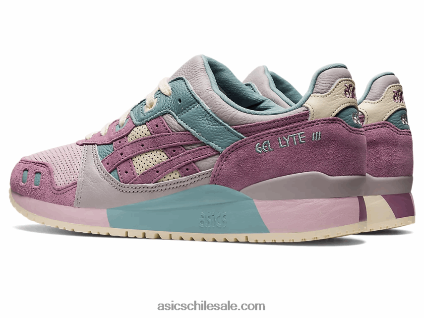 hombres Asics gel-lyte iii og R8N446943 apenas rosa/cuarzo rosa