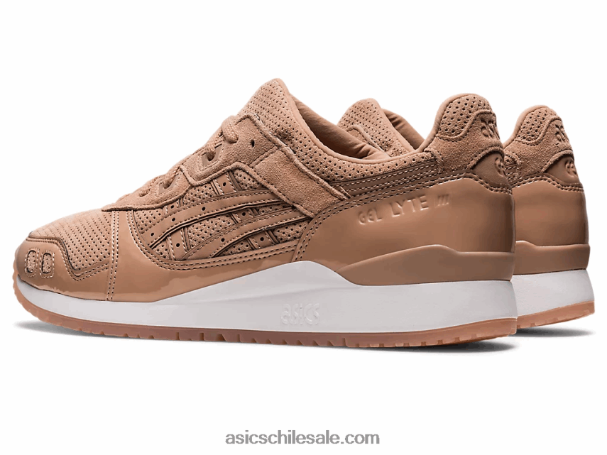 hombres Asics gel-lyte iii og R8N446977 estepa polvorienta/estepa polvorienta
