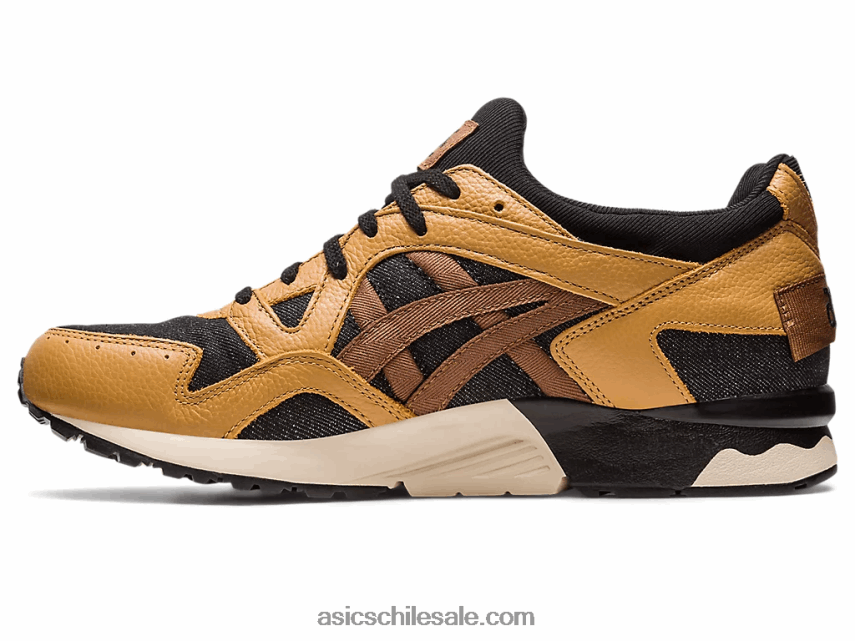 hombres Asics gel-lyte v patchwork moderno R8N446235 caravana/negro
