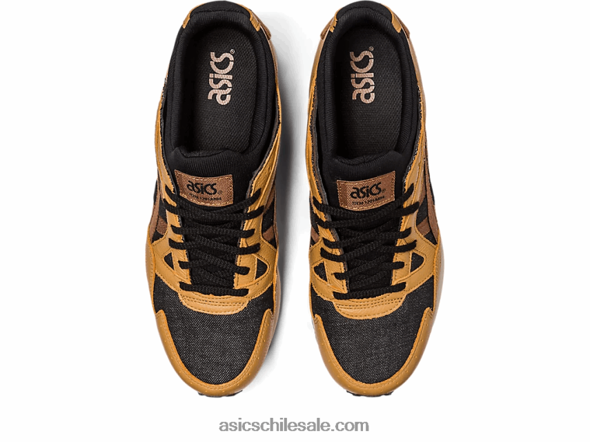 hombres Asics gel-lyte v patchwork moderno R8N446235 caravana/negro