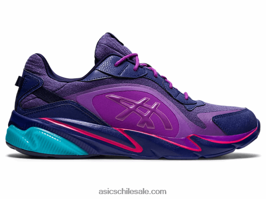 hombres Asics gel-miqrum R8N4461652 azul índigo/azul violeta